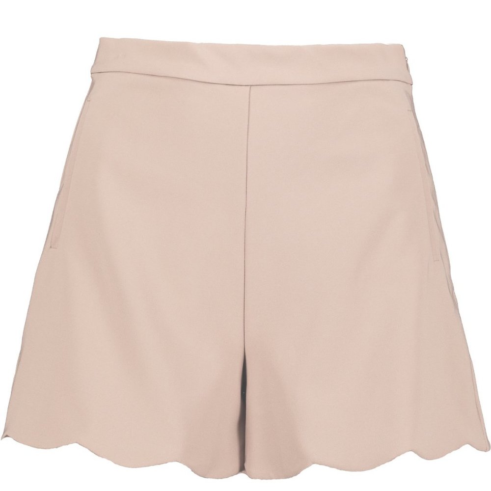 NWT Bishop And Young Free Spirit Scallop Edge Short In Divine